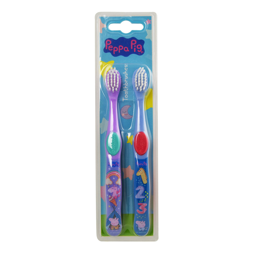 Peppa-Pig-Twin-Pack-Toothbrushes Peppa-Pig-Twin-Pack-Toothbrushes
